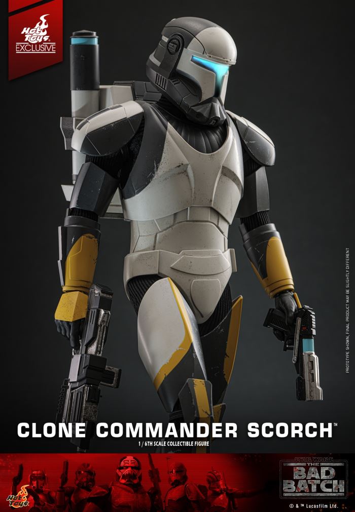 Clone Commander Scorch - Star Wars: Alien Squad 1/6