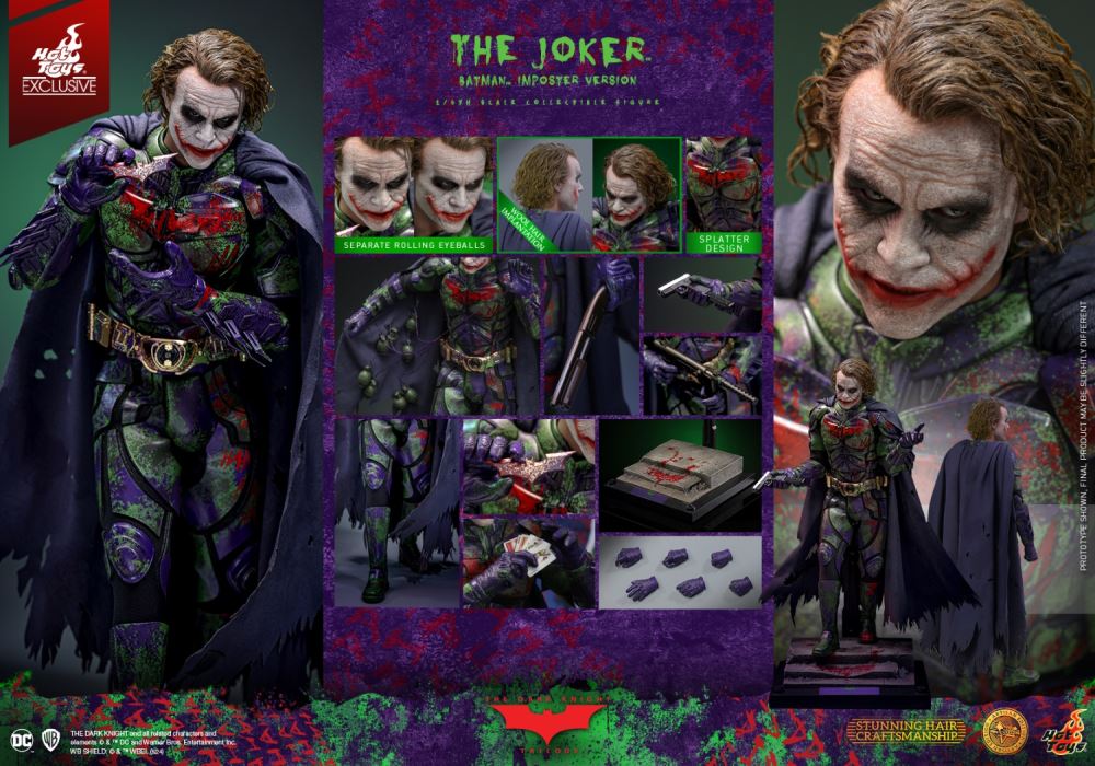 THE DARK KNIGHT THE JOKER (BATMAN IMPOSTER VERSION) ARTISAN EDITION 1/6