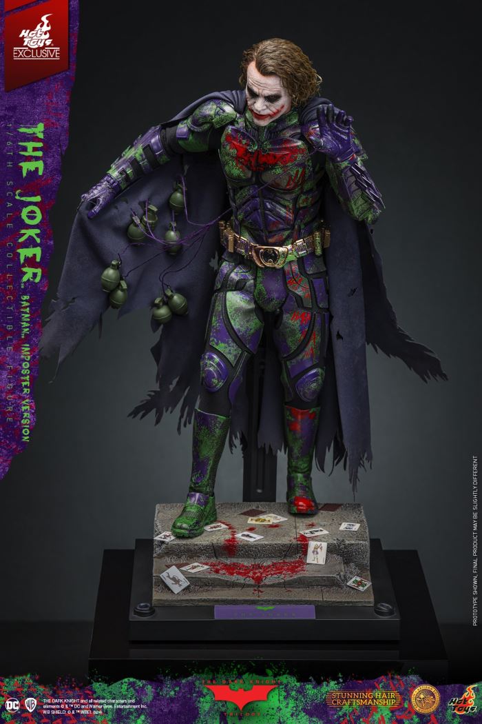 THE DARK KNIGHT THE JOKER (BATMAN IMPOSTER VERSION) ARTISAN EDITION 1/6