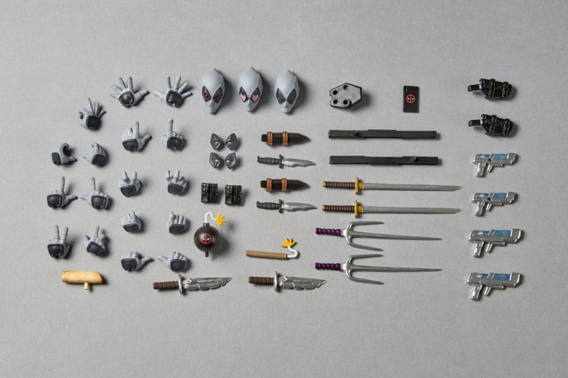 Revoltech Amazing Yamaguchi Deadpool Ver.2.5 X-Force Color Edition