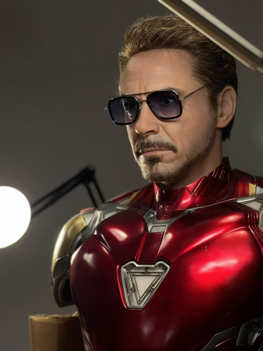 Iron Man MK85 Bust - Tony Stark Real Silicone Bust