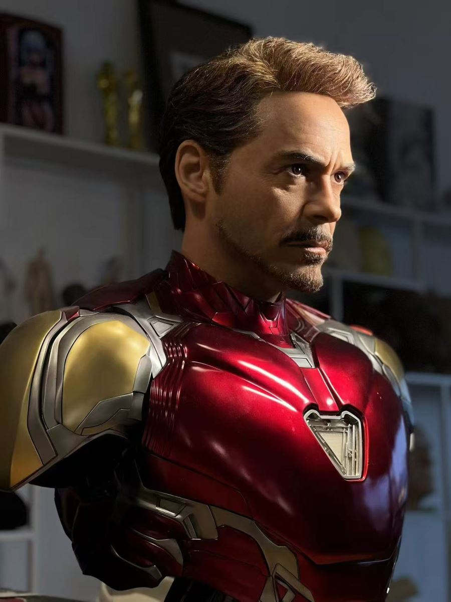 Iron Man MK85 Bust - Tony Stark Real Silicone Bust