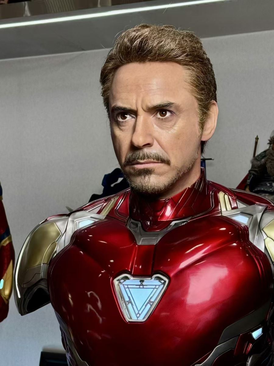 Iron Man MK85 Bust - Tony Stark Real Silicone Bust