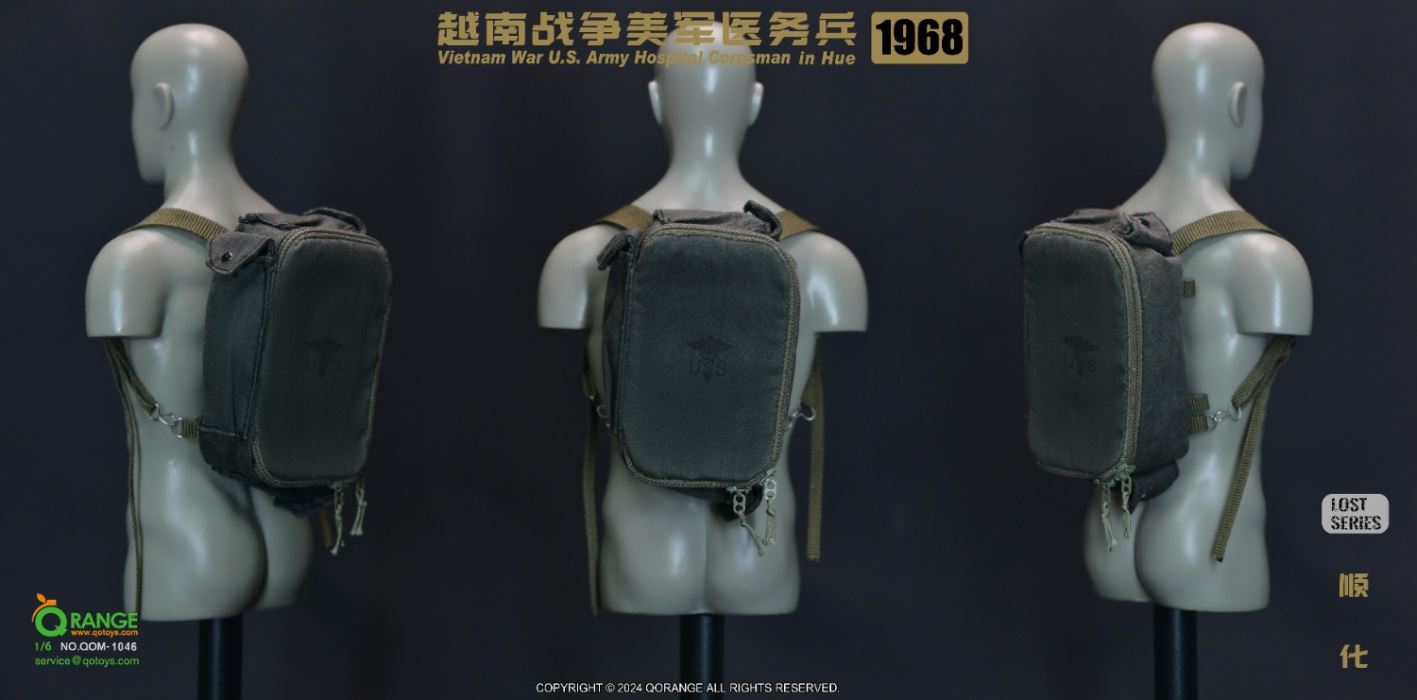 Vietnam War U.S. Army Hospital Corpsman in Hue 1968 [NO.QOM-1046] 1/6