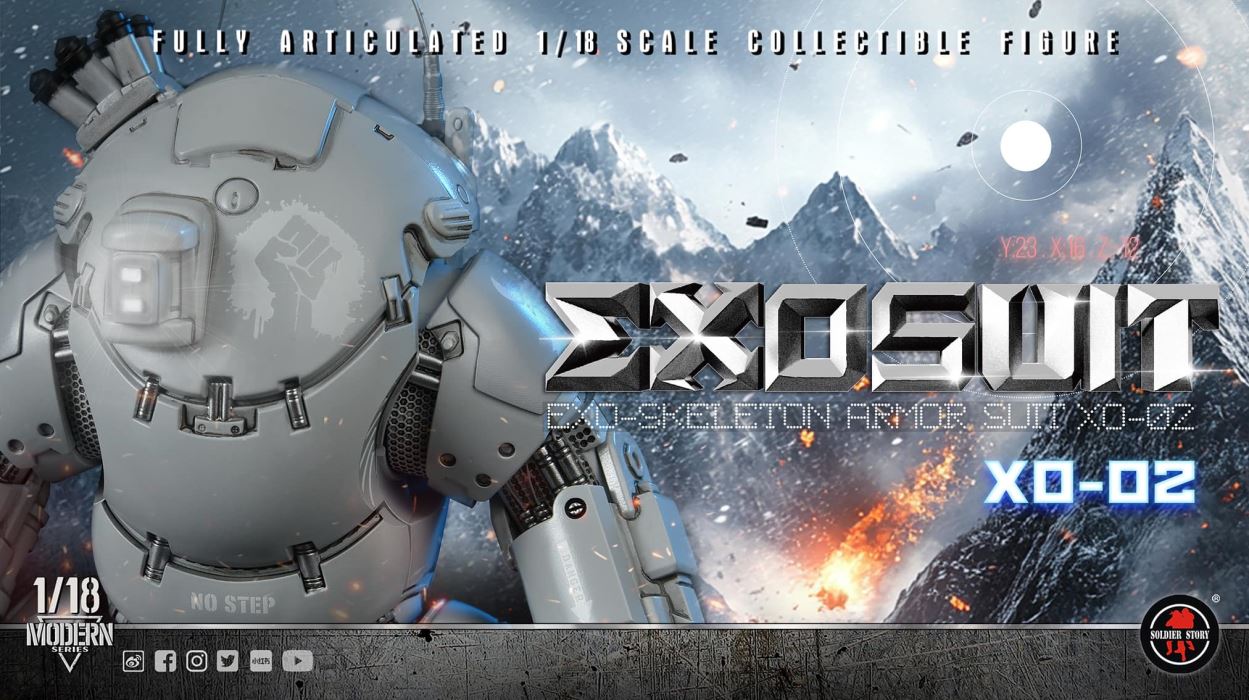 EXO-Skeleton Armor Suit XO-02 1/8