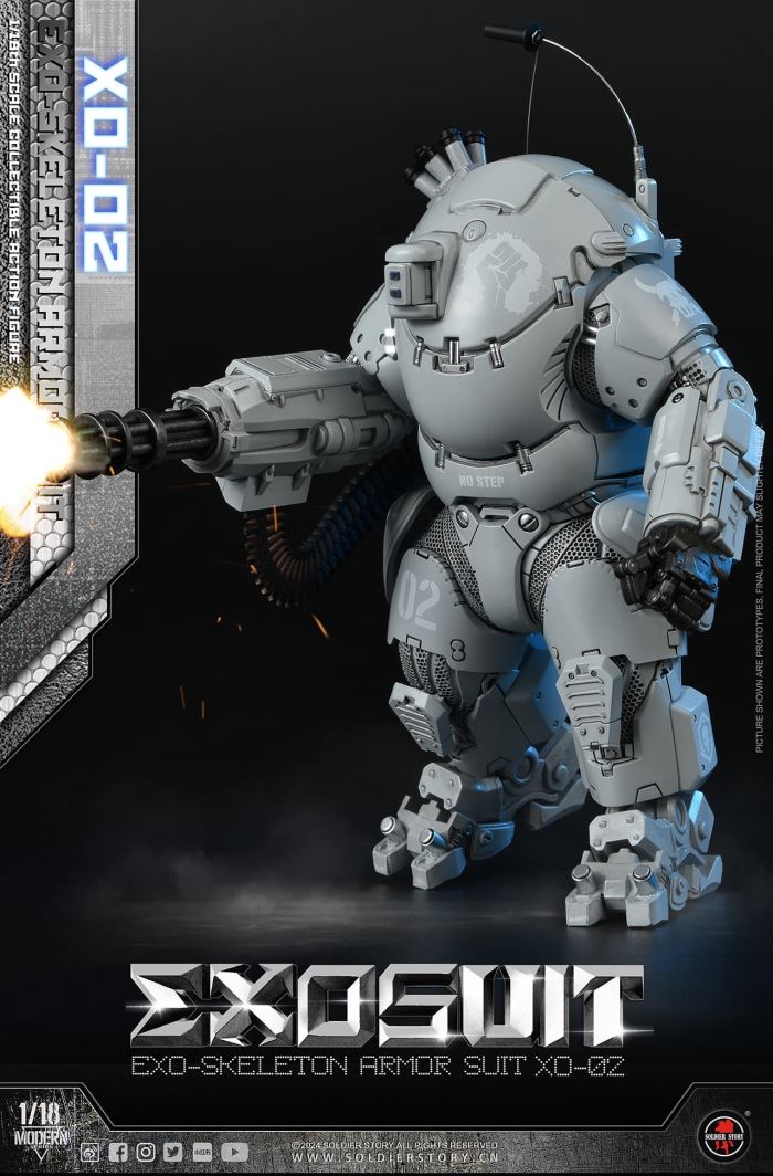 EXO-Skeleton Armor Suit XO-02 1/8