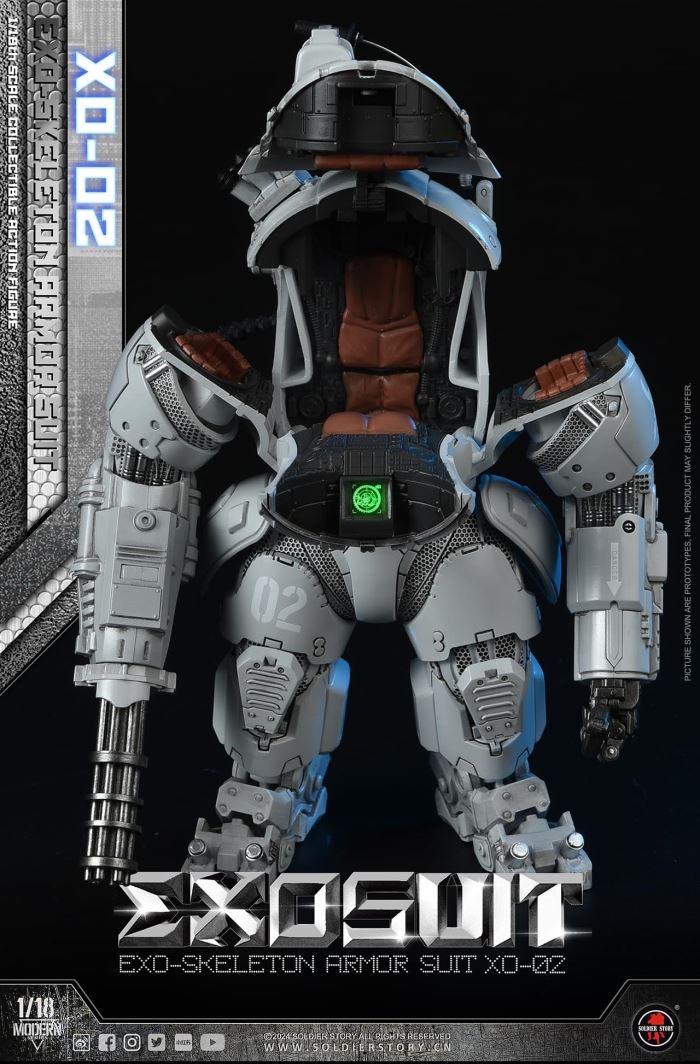 EXO-Skeleton Armor Suit XO-02 1/8