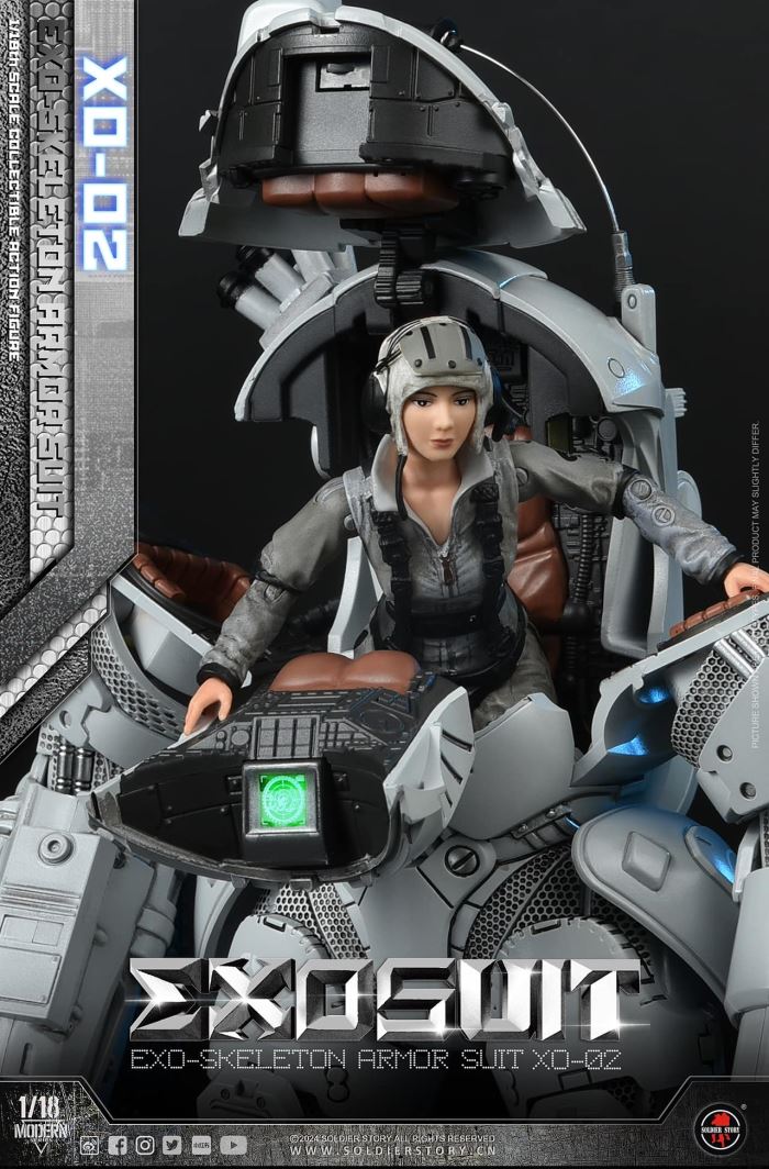 EXO-Skeleton Armor Suit XO-02 1/8