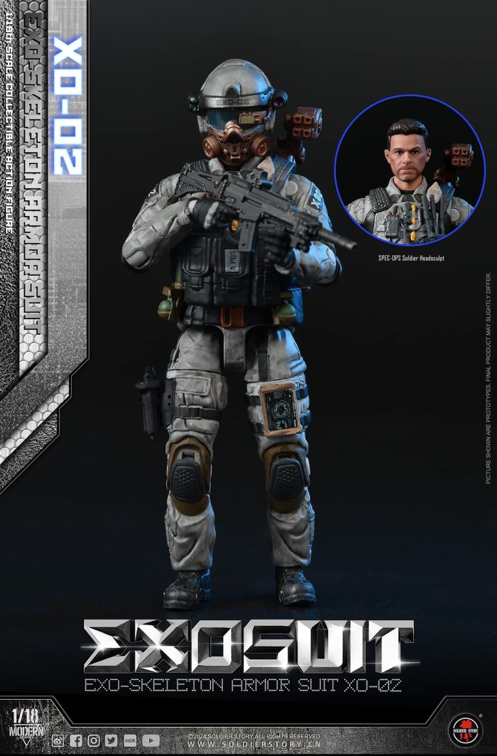 EXO-Skeleton Armor Suit XO-02 1/8