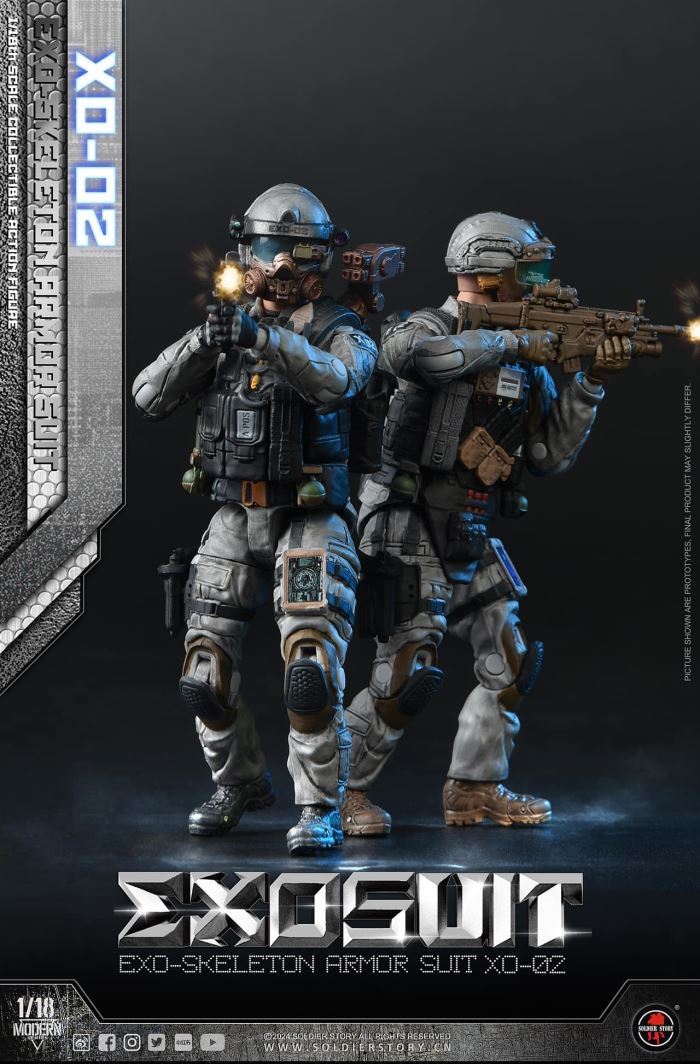 EXO-Skeleton Armor Suit XO-02 1/8
