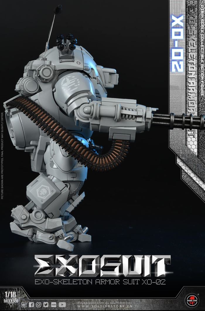 EXO-Skeleton Armor Suit XO-02 1/8
