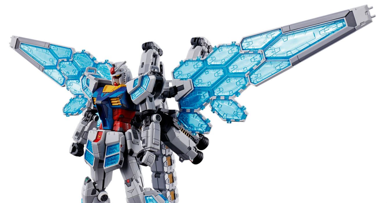 1/144 RX-78F00/E Gundam (EX-001 Glass Feather equipped)