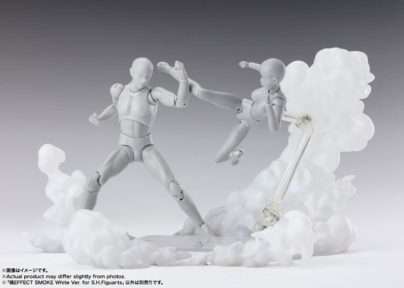 Tamashii EFFECT SMOKE White Ver. for S.H.Figuarts