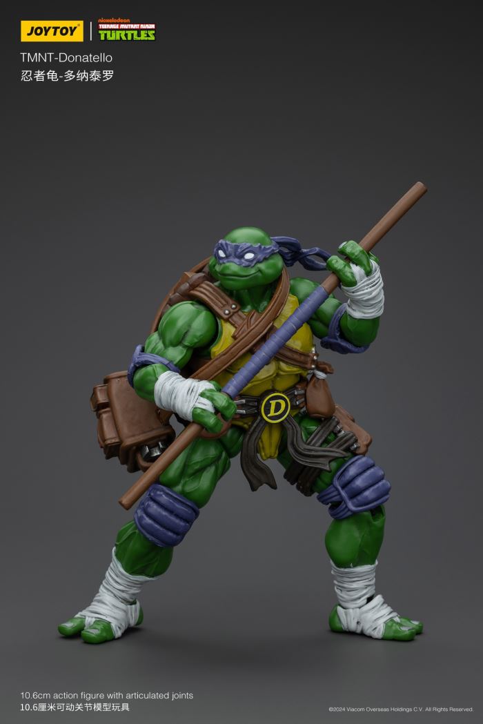 Ninja Turtles - Michelangelo/Donatello/Leonardo/Raphael 1/18