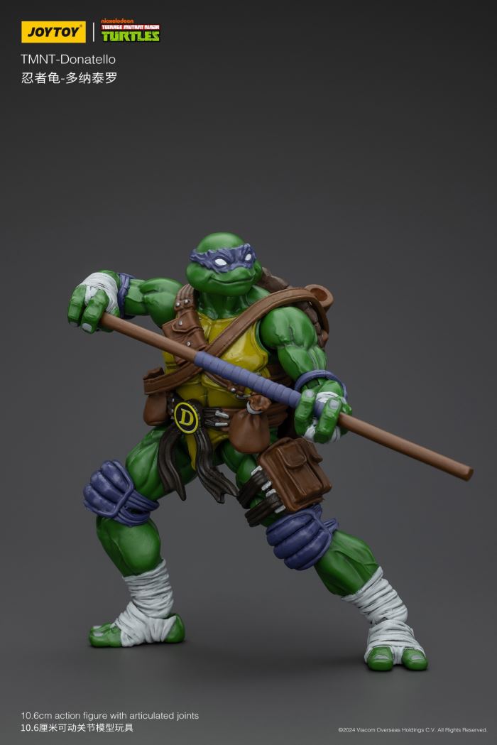 Ninja Turtles - Michelangelo/Donatello/Leonardo/Raphael 1/18