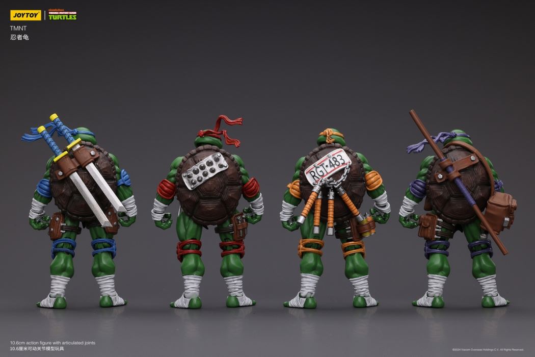 Ninja Turtles - Michelangelo/Donatello/Leonardo/Raphael 1/18