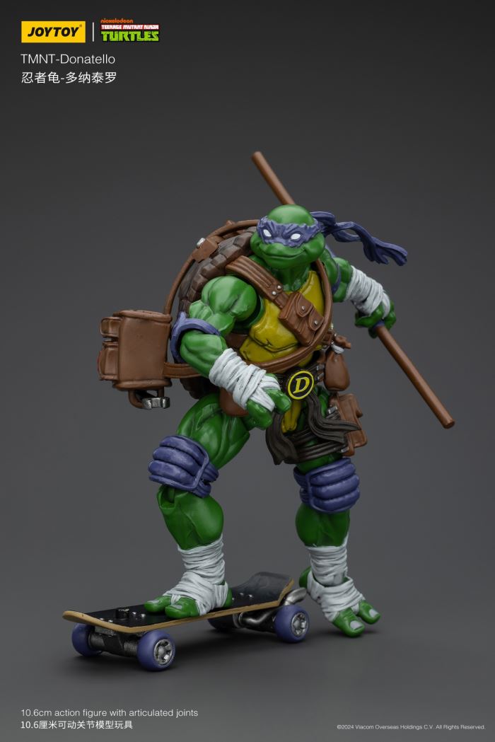 Ninja Turtles - Michelangelo/Donatello/Leonardo/Raphael 1/18