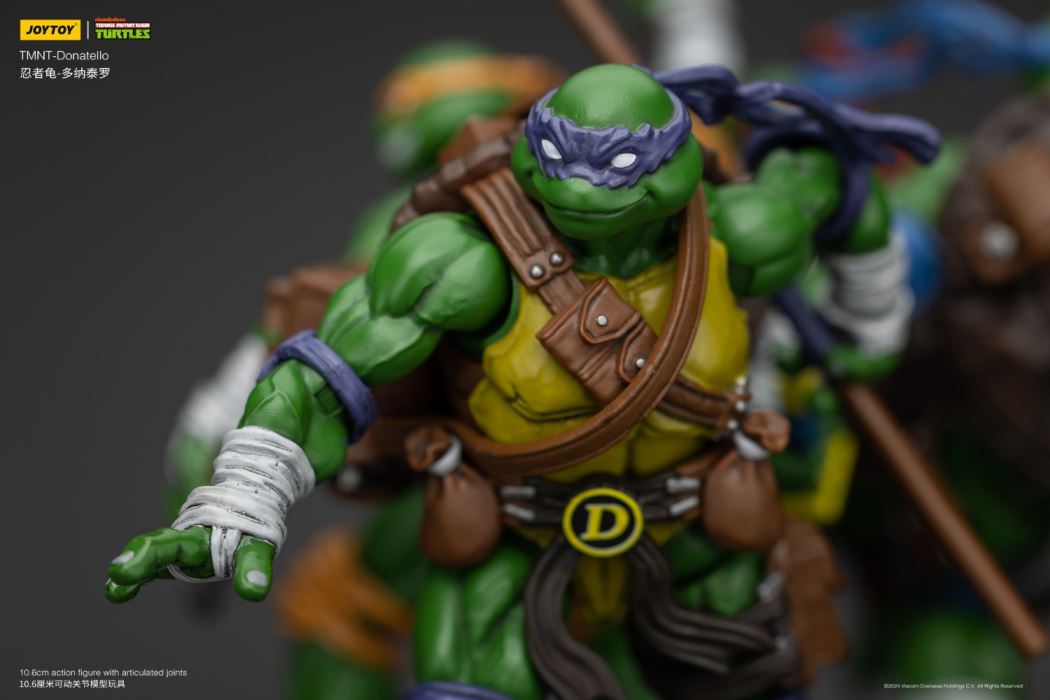 Ninja Turtles - Michelangelo/Donatello/Leonardo/Raphael 1/18