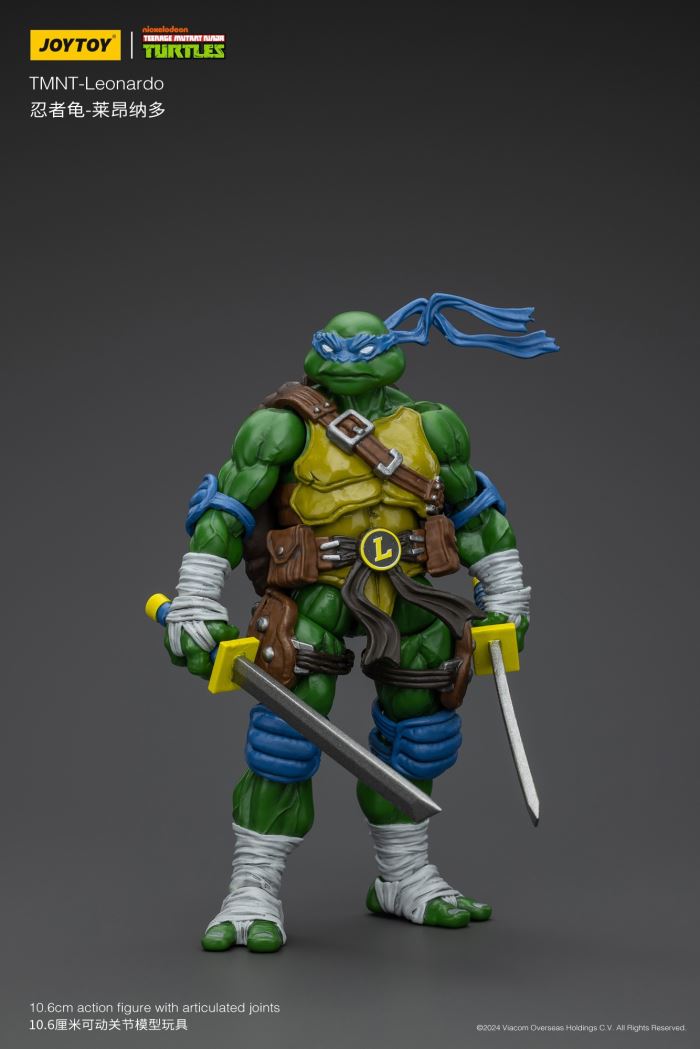 Ninja Turtles - Michelangelo/Donatello/Leonardo/Raphael 1/18