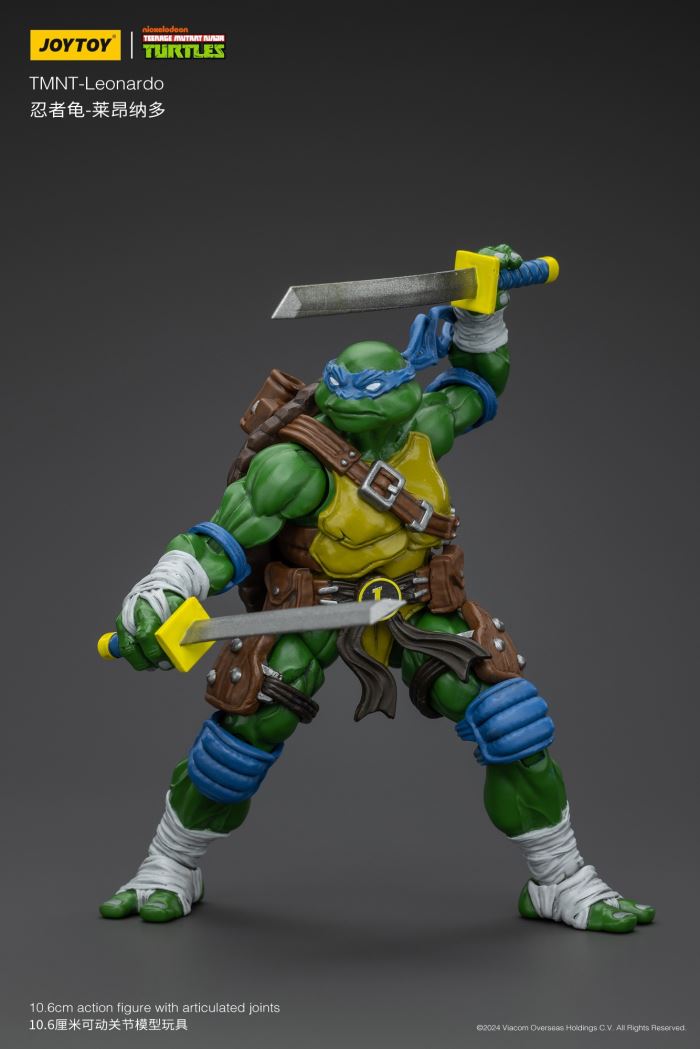 Ninja Turtles - Michelangelo/Donatello/Leonardo/Raphael 1/18