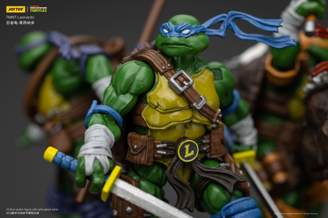 Ninja Turtles - Michelangelo/Donatello/Leonardo/Raphael 1/18
