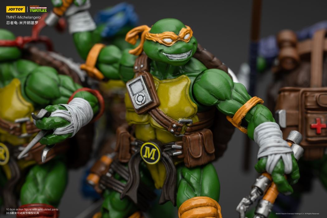 Ninja Turtles - Michelangelo/Donatello/Leonardo/Raphael 1/18