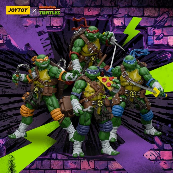 Ninja Turtles - Michelangelo/Donatello/Leonardo/Raphael 1/18