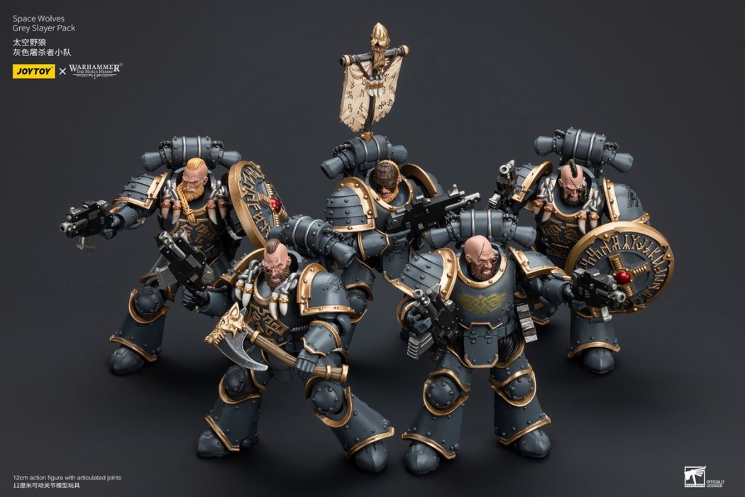 Space Wolves - Husar Guards/Grey Slayer Squadron 1/18