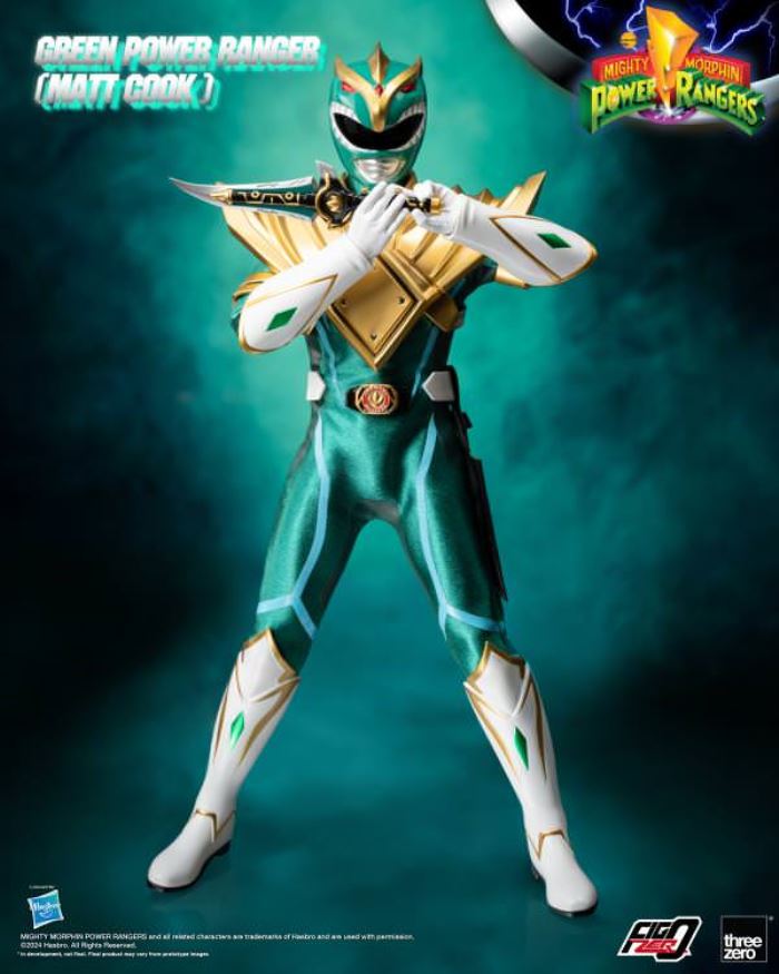 FigZero 1/6 Green Power Ranger (Matt Cook) Chaos Energy Version