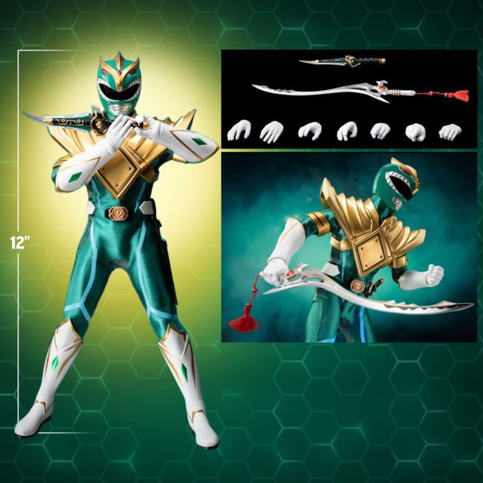 FigZero 1/6 Green Power Ranger (Matt Cook) Chaos Energy Version