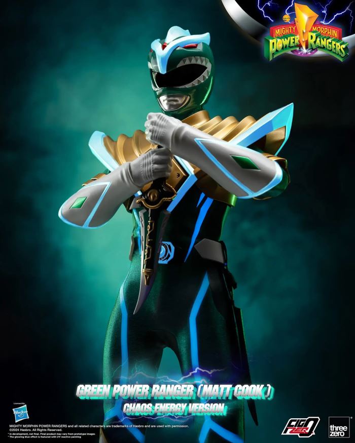 FigZero 1/6 Green Power Ranger (Matt Cook) Chaos Energy Version