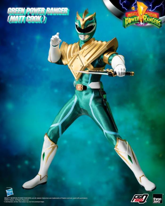 FigZero 1/6 Green Power Ranger (Matt Cook) Chaos Energy Version