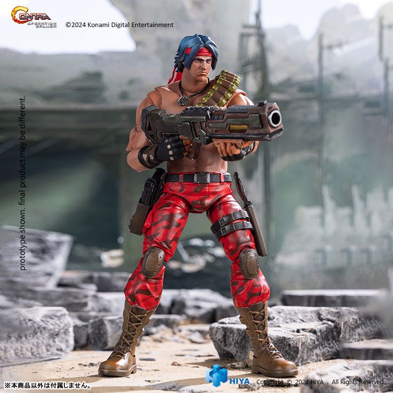 Contra: Operation Galuga 1/12 Exquisite Basic Action Figure Lance Bean
