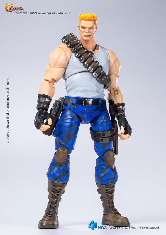 Contra: Operation Galuga 1/12 Exquisite Basic Action Figure Bill Rizer