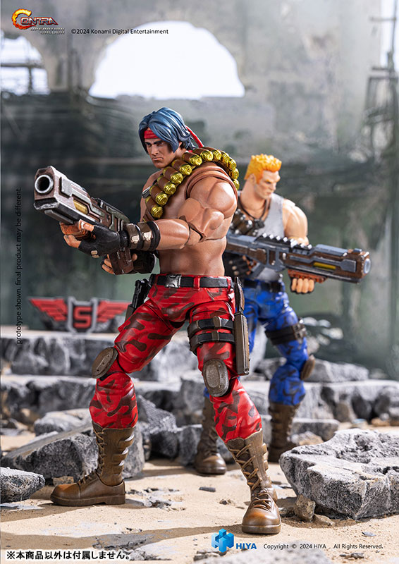 Contra: Operation Galuga 1/12 Exquisite Basic Action Figure Bill Rizer