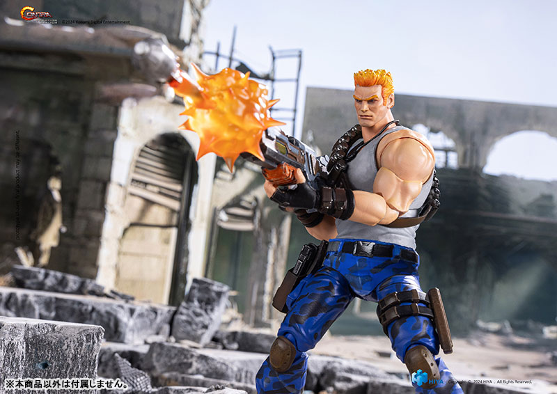 Contra: Operation Galuga 1/12 Exquisite Basic Action Figure Bill Rizer