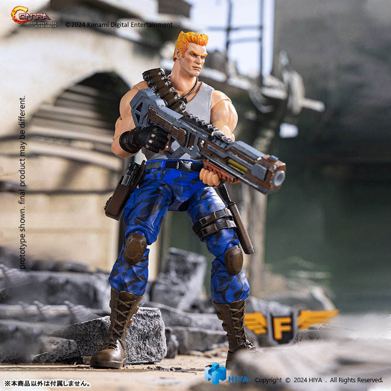 Contra: Operation Galuga 1/12 Exquisite Basic Action Figure Bill Rizer