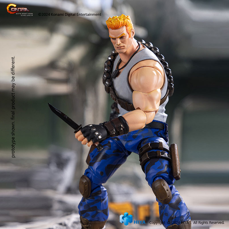 Contra: Operation Galuga 1/12 Exquisite Basic Action Figure Bill Rizer