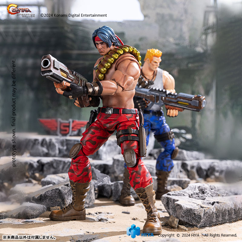 Contra: Operation Galuga 1/12 Exquisite Basic Action Figure Bill Rizer
