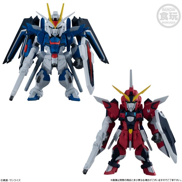 FW GUNDAM CONVERGE SEED FREEDOM REVIVE RISING & IMMORTAL