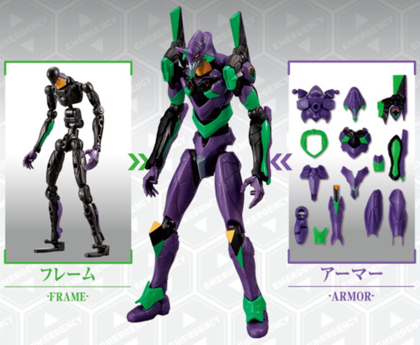EVA-FRAME-DX: Evangelion New Theatrical Version (Pack of 3)