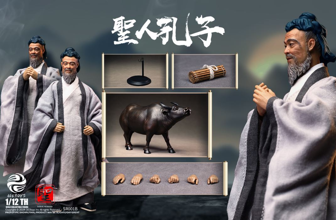 SAGE SERIES - CONFUCIUS, THE SAGE TEACHER 1/12