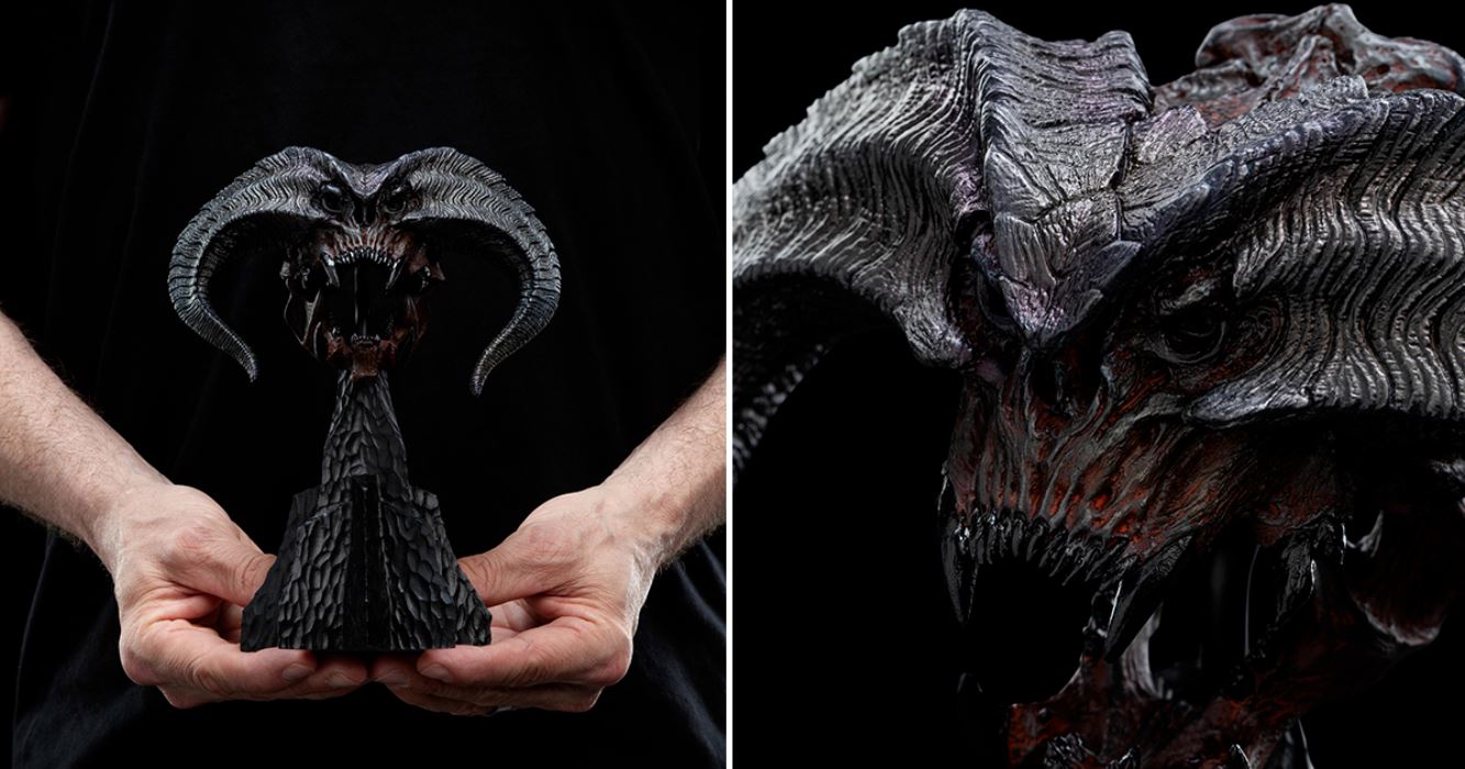 SKULL OF A BALROG Miniature Skull