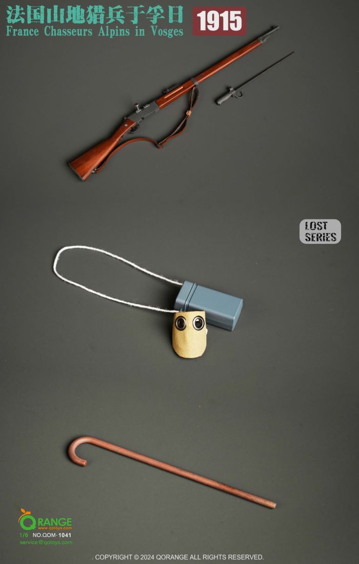 France Chasseurs Alpins in Vosges 1915 1/6