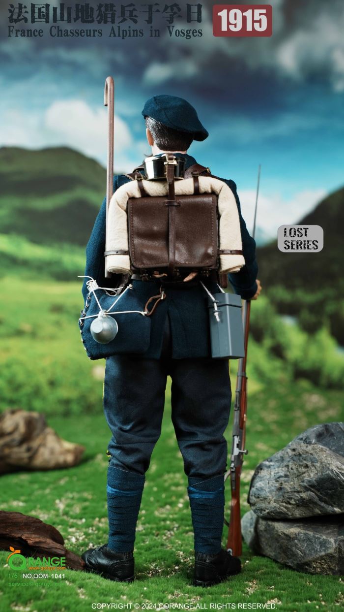 France Chasseurs Alpins in Vosges 1915 1/6