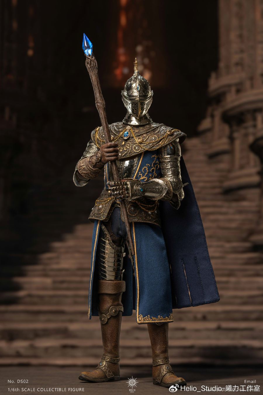 Enchanted Knight #DS02 White Copper - Original 1/6