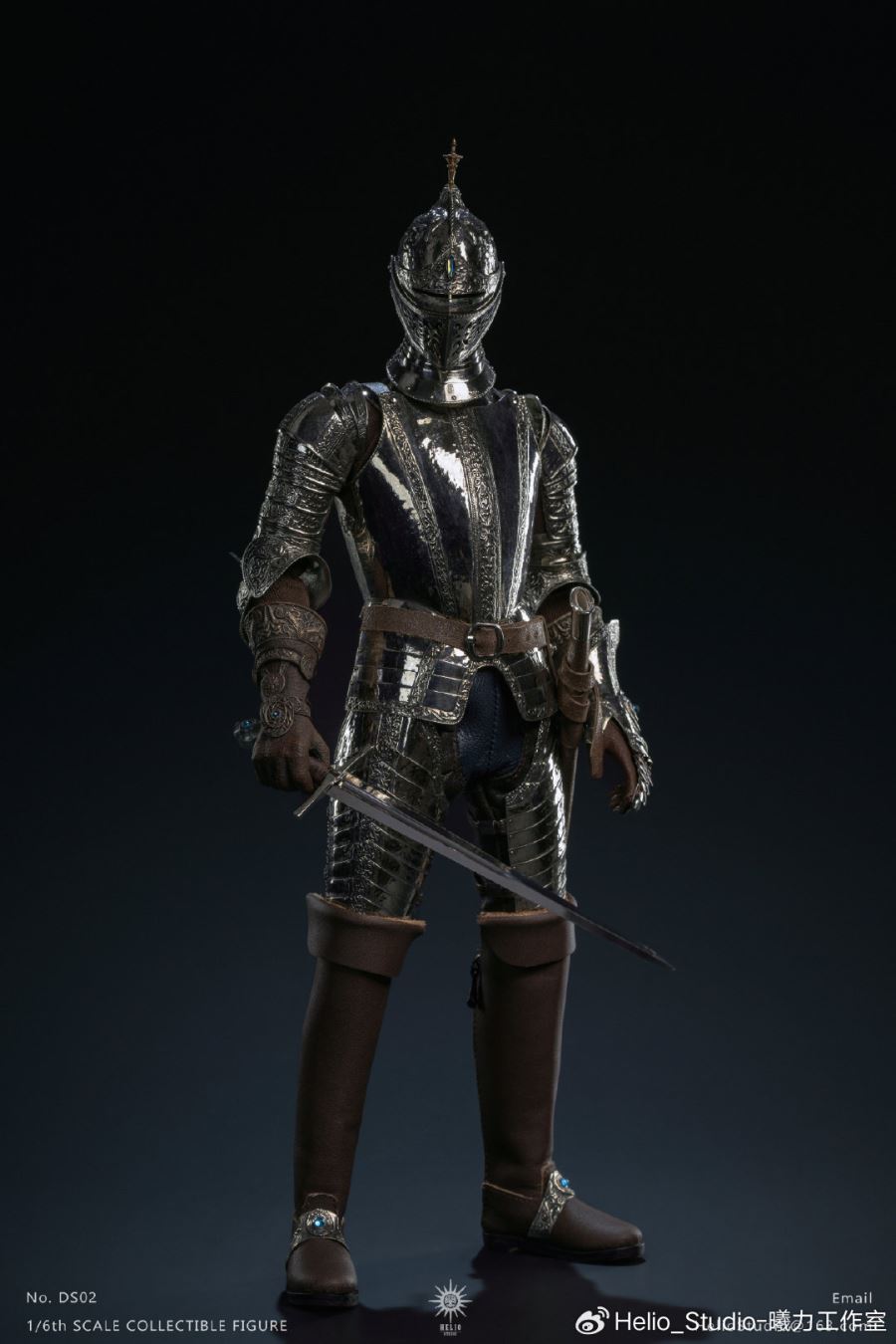 Enchanted Knight #DS02 White Copper - Original 1/6