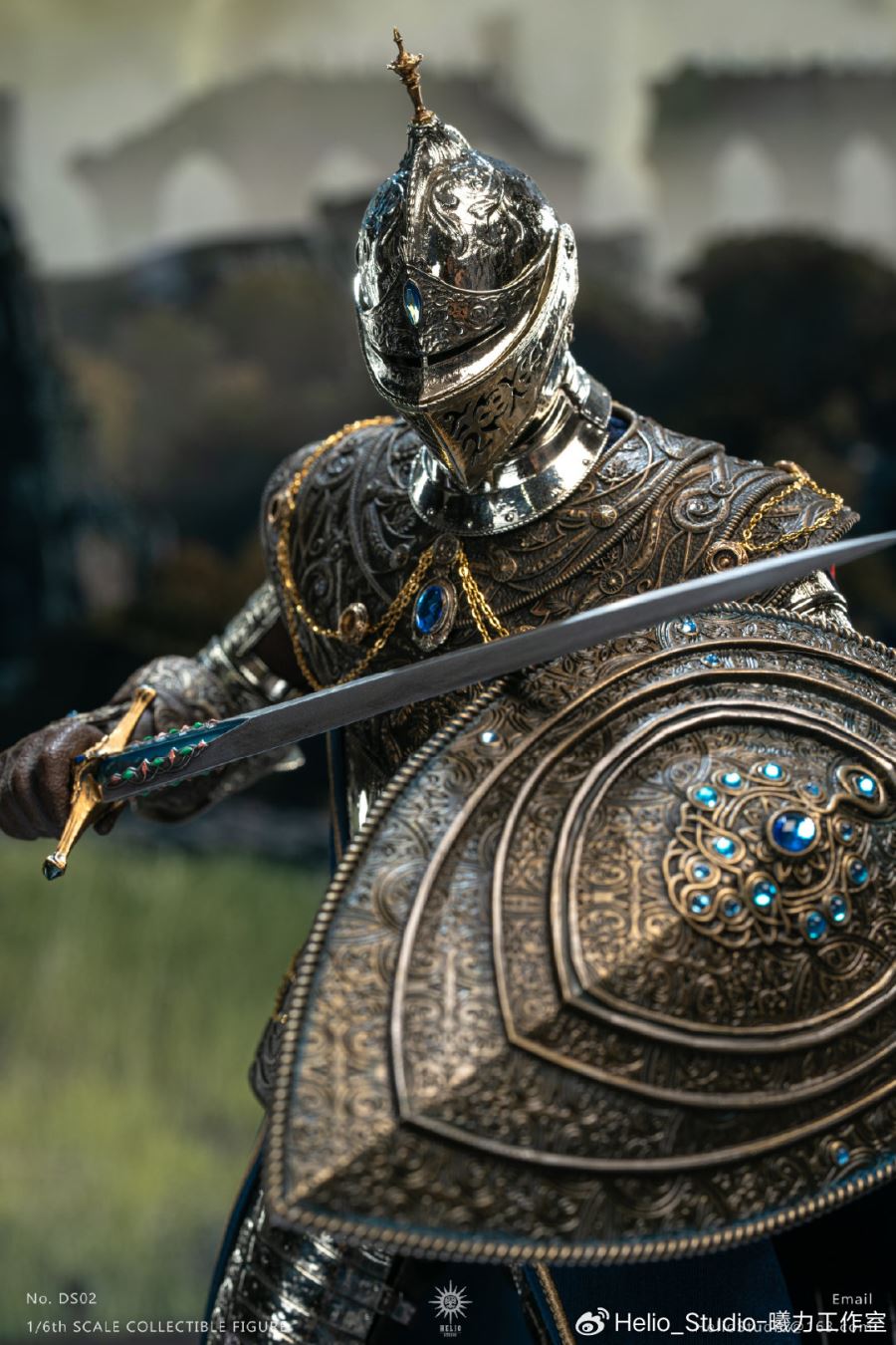 Enchanted Knight #DS02 White Copper - Original 1/6