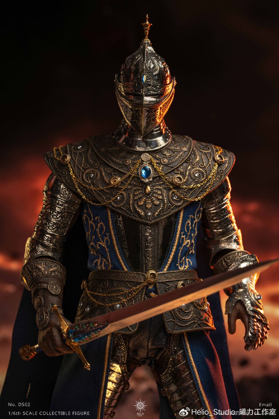 Enchanted Knight #DS02 White Copper - Original 1/6