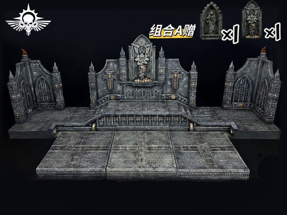 Iron Casting Series Warhammer Unlimited Combination Scenes